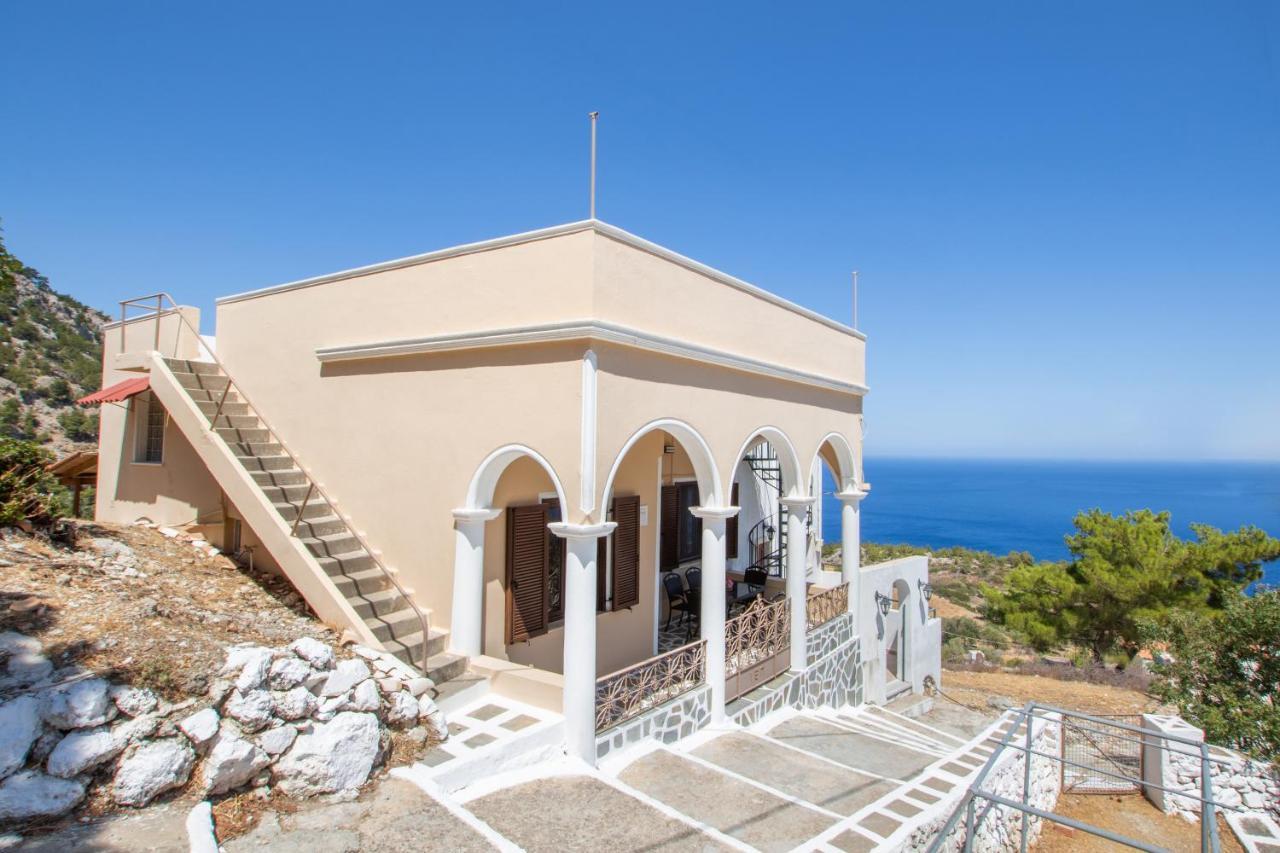 Katodio Dream View Villa Karpathos Bagian luar foto
