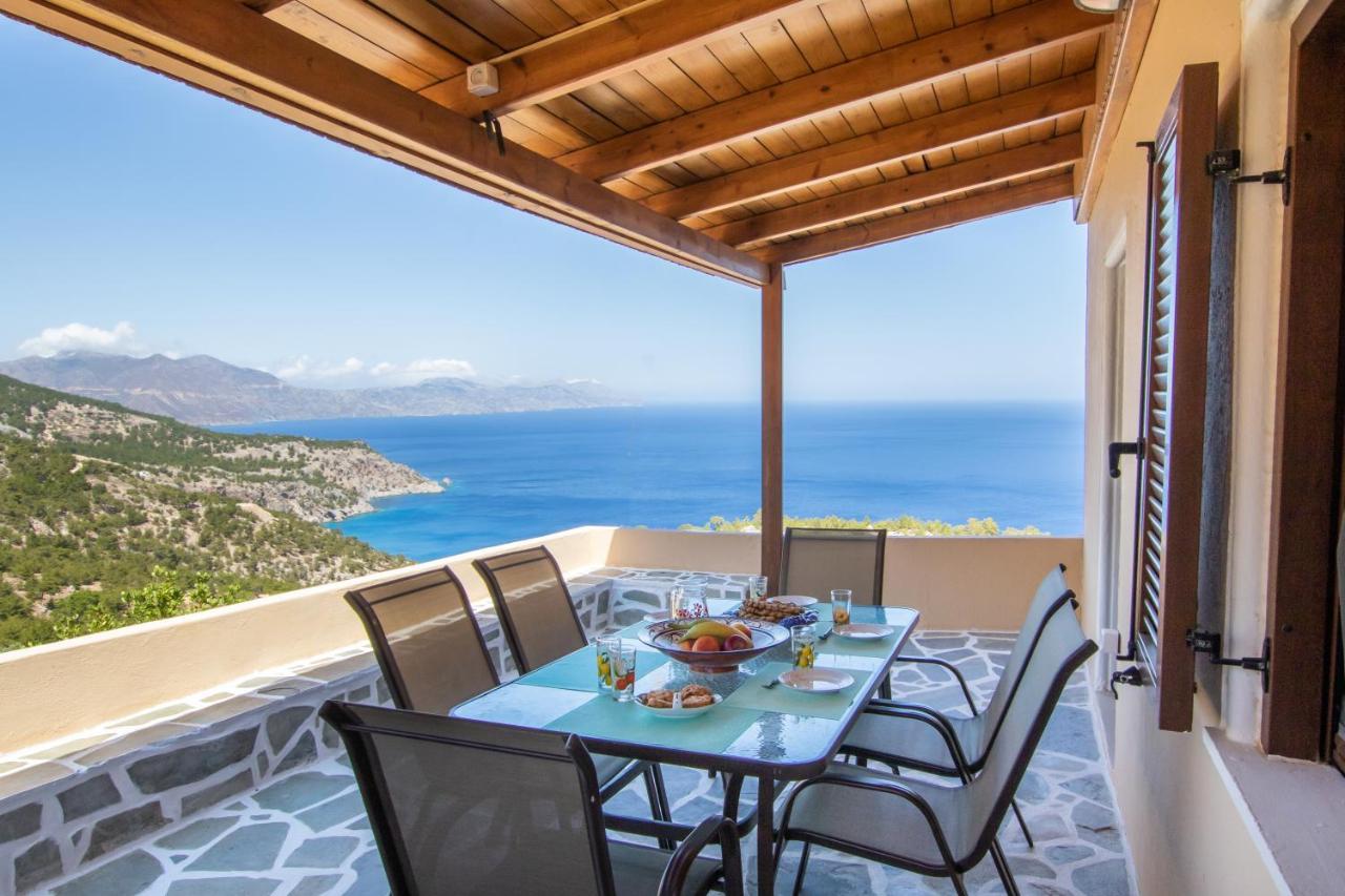 Katodio Dream View Villa Karpathos Bagian luar foto